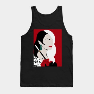 Minimalist Cruella De Vil Tank Top